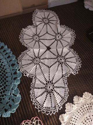 Lote tapetes ganchillo