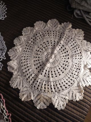 Lote tapetes ganchillo