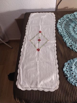 Lote tapetes ganchillo