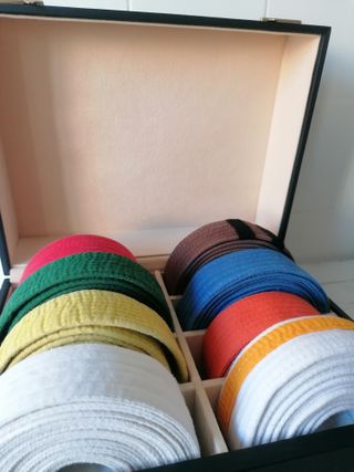 Caixa Cintos Karaté Artes Marciais Personalizada