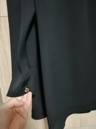 Blusa negra vintage