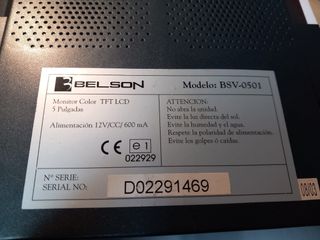 Dvd para piezas Belson
