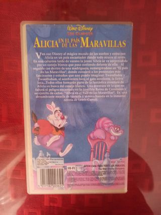 VHS Alicia en el país de las maravillas