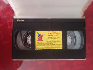 VHS Alicia en el país de las maravillas