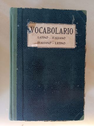 Vocabolario Latino-Italiano