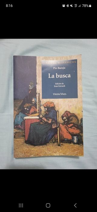 La busca de pío baroja, editorial Vicens Vives.