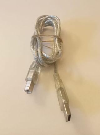 Cable USB-A a USB-B, para conectar impresora 1,80m