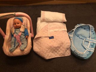 BEBE con Capazo y maxicosi