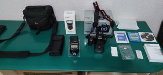 Cámara canon Mark IV + complementos