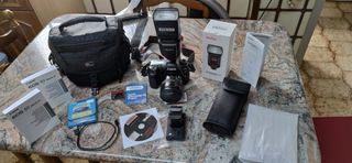 Cámara canon Mark IV + complementos