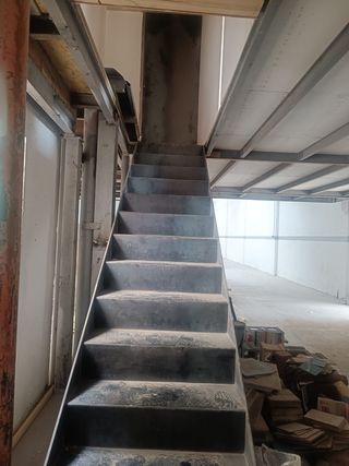 Escaleras en hierro