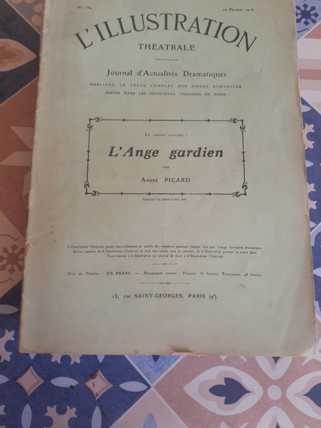 L'illustrazion Tteatrale n 139 del 1910