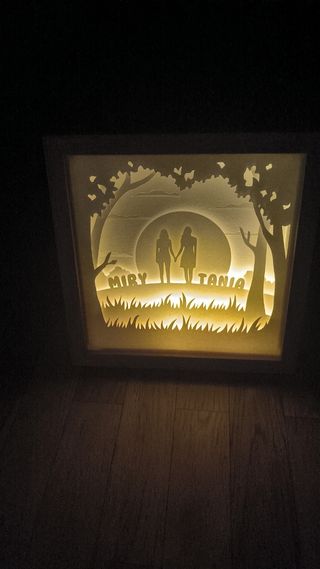 Cajas de luz personalizada