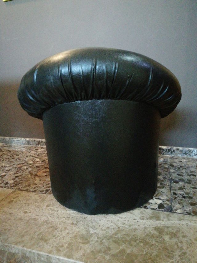 Puff negro/sillon