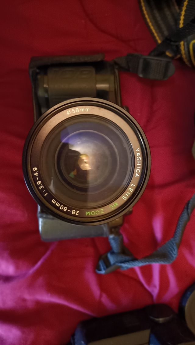 Cámara fotografica yashica analógica