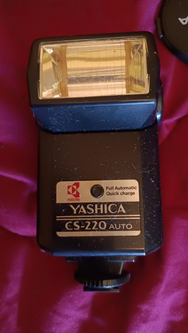 Cámara fotografica yashica analógica