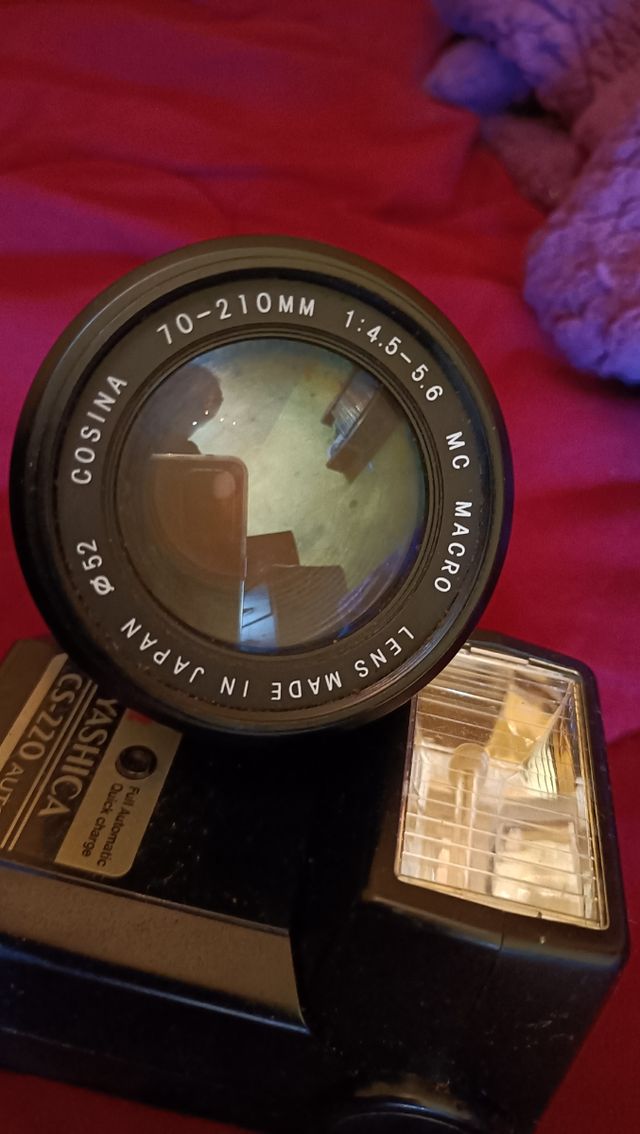 Cámara fotografica yashica analógica