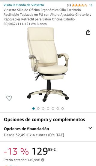 SILLA DE ESCRITORIO