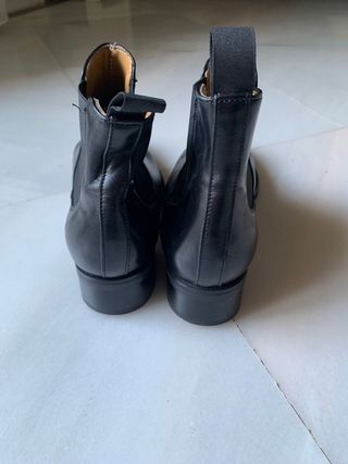botines negros