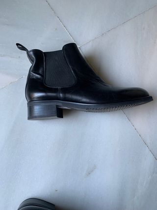 botines negros