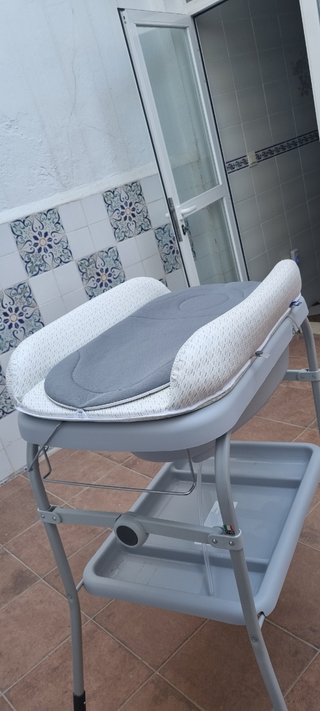 Bañera bebé cambiador en perfecto estado