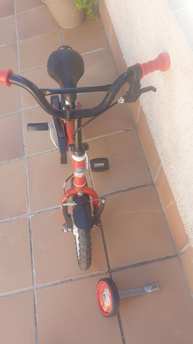 Bicicleta infantil bien cuidada