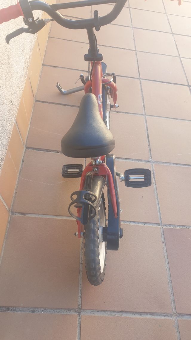 Bicicleta infantil bien cuidada