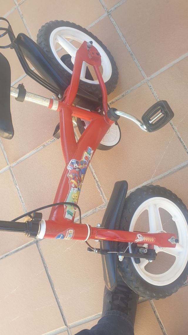 Bicicleta infantil bien cuidada