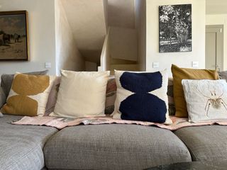 Sofa Gris Chaise Longue 4 Plazas Nuevo