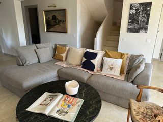 Sofa Gris Chaise Longue 4 Plazas Nuevo