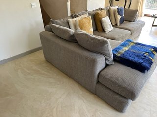 Sofa Gris Chaise Longue 4 Plazas Nuevo
