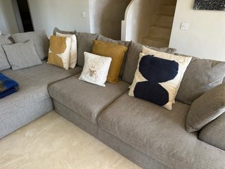 Sofa Gris Chaise Longue 4 Plazas Nuevo