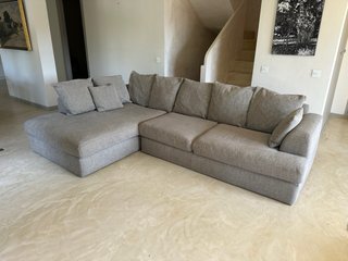 Sofa Gris Chaise Longue 4 Plazas Nuevo