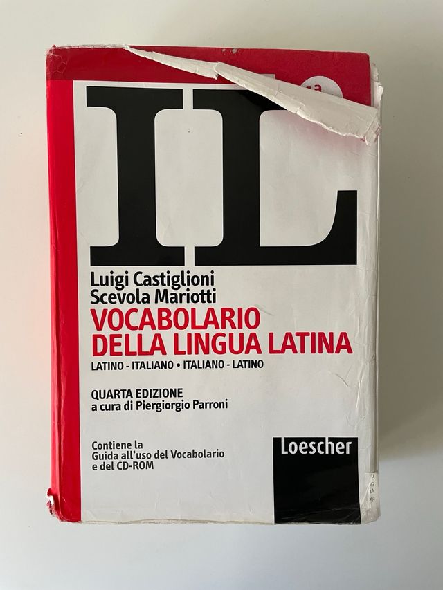 IL vocabolario della lingua latina