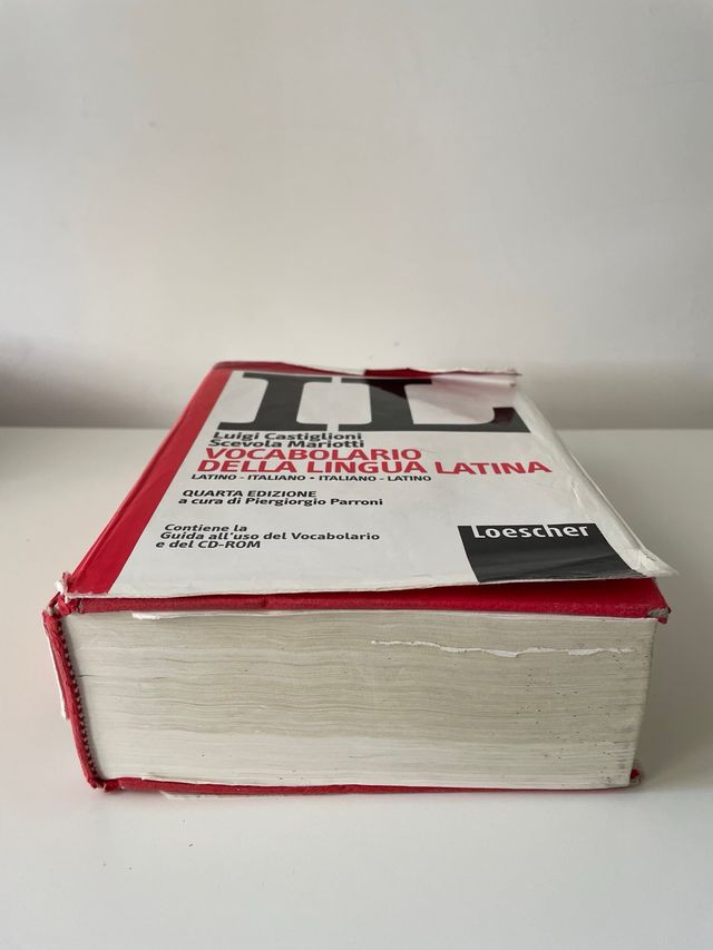 IL vocabolario della lingua latina