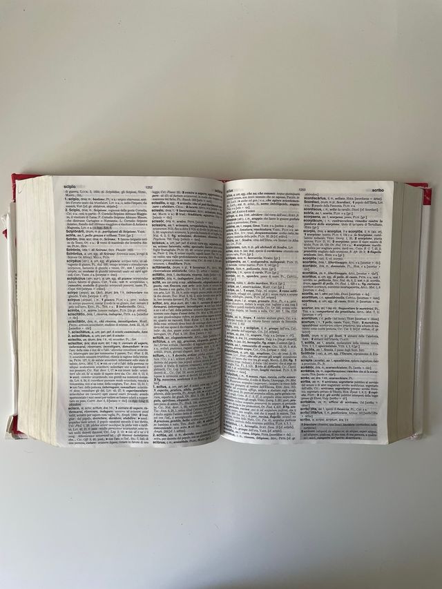 IL vocabolario della lingua latina