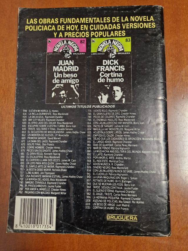 Revista Jerry Cotton ed. Bruguera 84