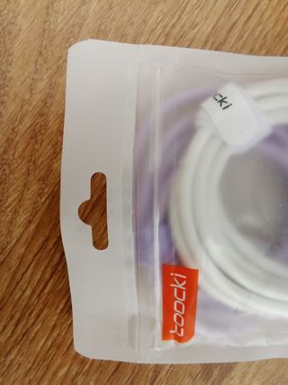 pack precintado de 2 cables tipo C