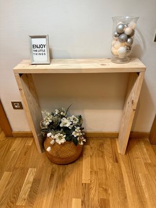 Consola madera