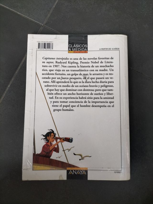 Libro. Capitanes intrépidos