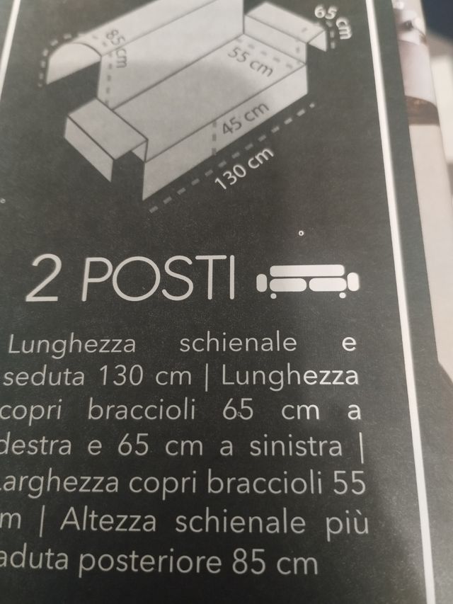 Copri divano bordò  2 posti