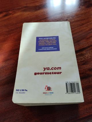 Libro viajes Guía Gastronómica Gourmetour 2000