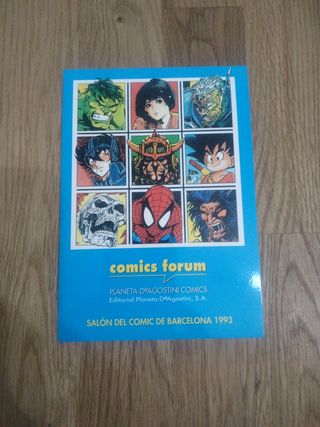 Postales Salón del Cómic 1993