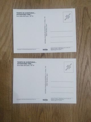 Postales Salón del Cómic 1993