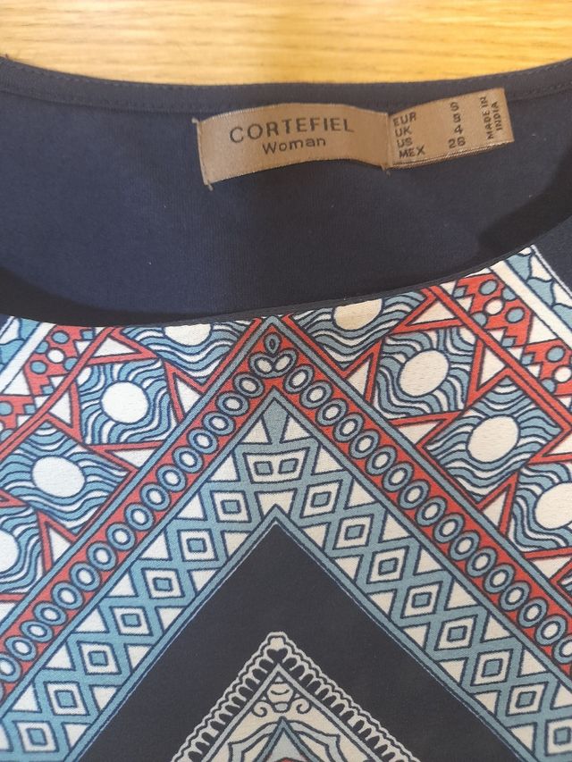 Vestido S CORTEFIEL estampado