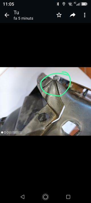 Paso Rueda trasero Suzuki GS500