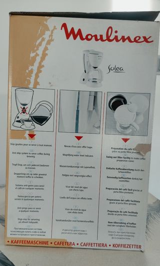 CAFETERA ELÉCTRICA, MOULINEX