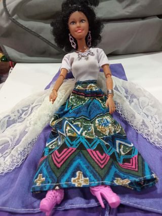 Muñeca Barbie Africana 