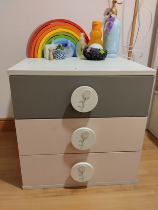 Conjunto cama y mesita infantil