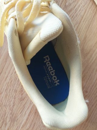 Bambas Reebok amarillas mujer